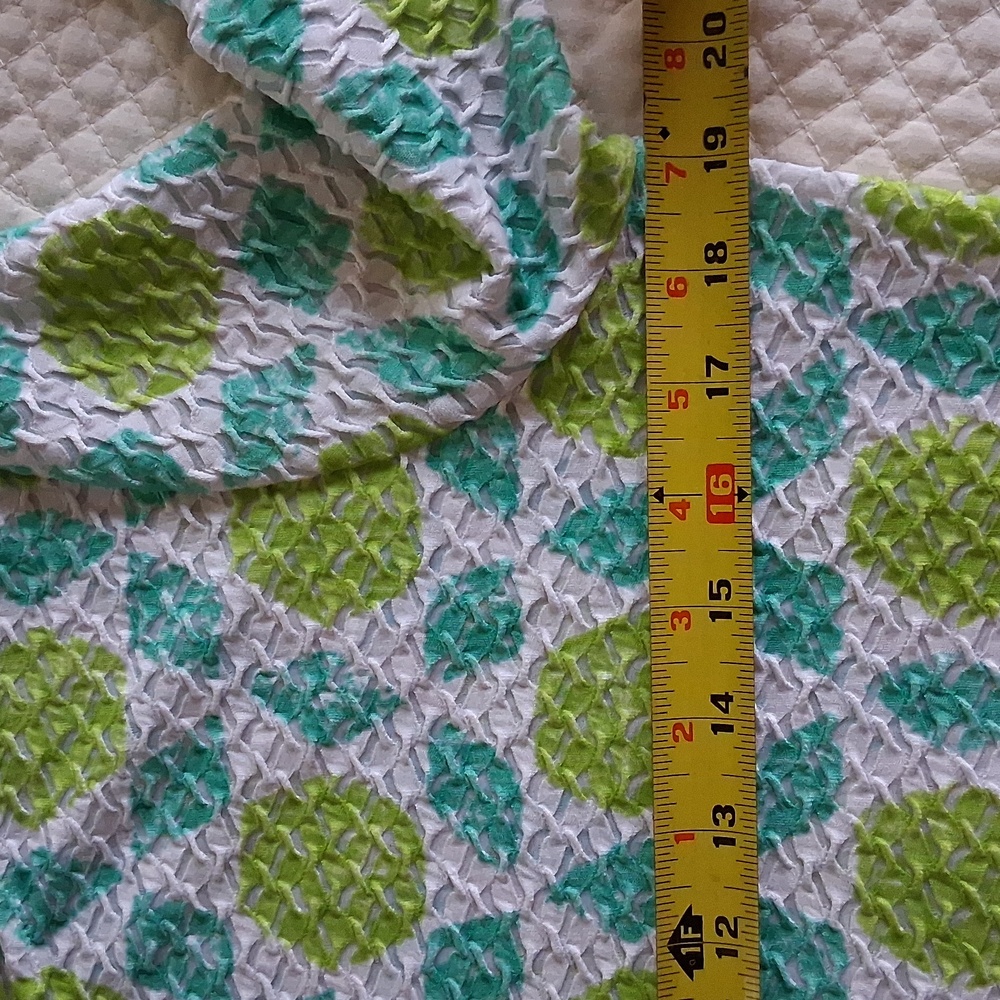 Ruby Rd. Textured Geometric Patterned Jersey Top - Picture 5 of 10